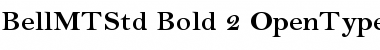 Bell MT Std Bold Font