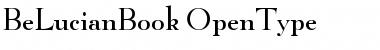 BeLucianBook Font