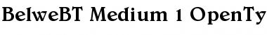 Belwe Medium Font