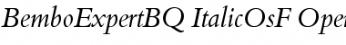 BemboExpertBQ-ItalicOsF Font