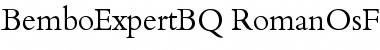 Bembo Expert BQ Regular Font