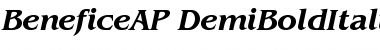 BeneficeAP Bold Italic