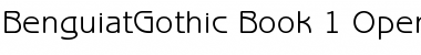 ITC Benguiat Gothic Font