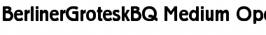 BerlinerGroteskBQ Font