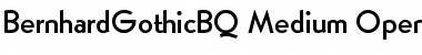 Bernhard Gothic BQ Font