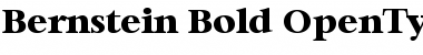 Bernstein-Bold Font