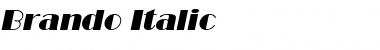 Brando Italic