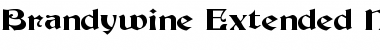 Brandywine-Extended Font