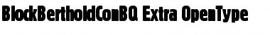 Block Berthold BQ Font