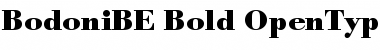 Bodoni BE Bold Font