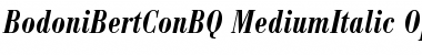 Bodoni Berthold Condensed BQ Font