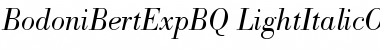 Bodoni Berthold Expert BQ Font