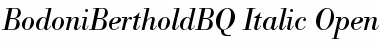 Bodoni Berthold BQ Regular Font