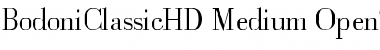 BodoniClassicHD Font