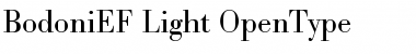BodoniEF Light Font