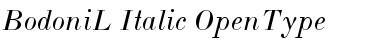 BodoniL-Italic Font