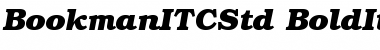 Bookman ITC Std Bold Italic