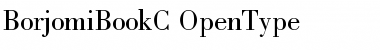 BorjomiBookC Font