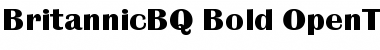 Britannic BQ Font