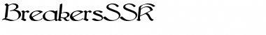 BreakersSSK Font