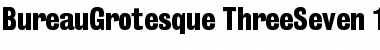 BureauGrotesque-ThreeSeven Font