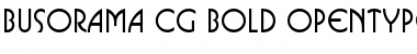 Busorama CG Bold Font