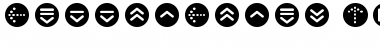 ButtonBonus CircleNegative Font