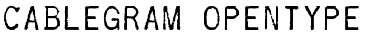 Cablegram Regular Font