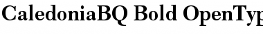 Caledonia BQ Font
