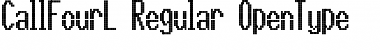 CallFourL-Regular Regular Font
