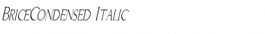 BriceCondensed Font