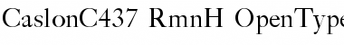 CaslonC437 RomanH Font