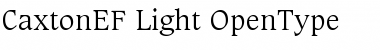 CaxtonEF Light Font