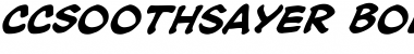 CCSoothsayer Bold Italic