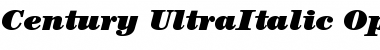 ITC Century Ultra Italic Font