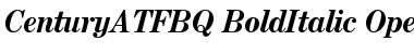 Century ATF BQ Font