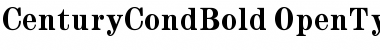 Century CondBold Font