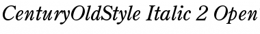CenturyOldStyle Regular Font