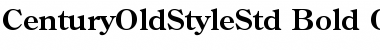 Century Old Style Std Bold Font