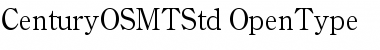 Century OS MT Std Regular Font
