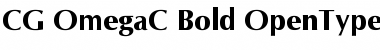 CG-OmegaC Bold Font