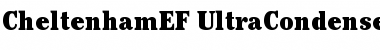 CheltenhamEF-UltraCondensed Regular Font