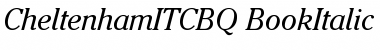 Cheltenham ITC BQ Font