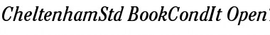 ITC Cheltenham Std Book Condensed Italic Font