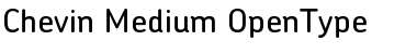 Chevin Medium Font