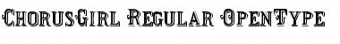 ChorusGirl Regular Font
