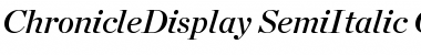 Chronicle Display Semibold Italic