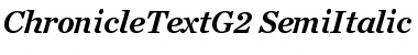 Chronicle Text G2 Semibold Italic