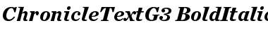 Chronicle Text G3 Bold Italic