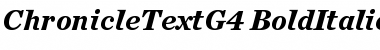 Chronicle Text G4 Bold Italic